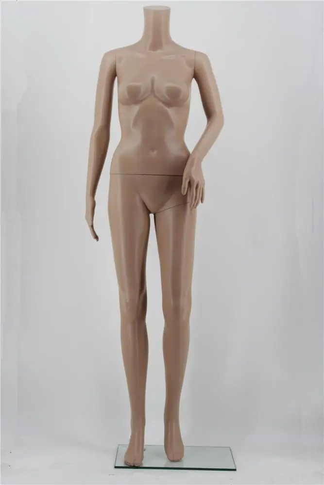 Hot selling high quality headless female mannequin and cheap  plastic headless female mannequins on sale