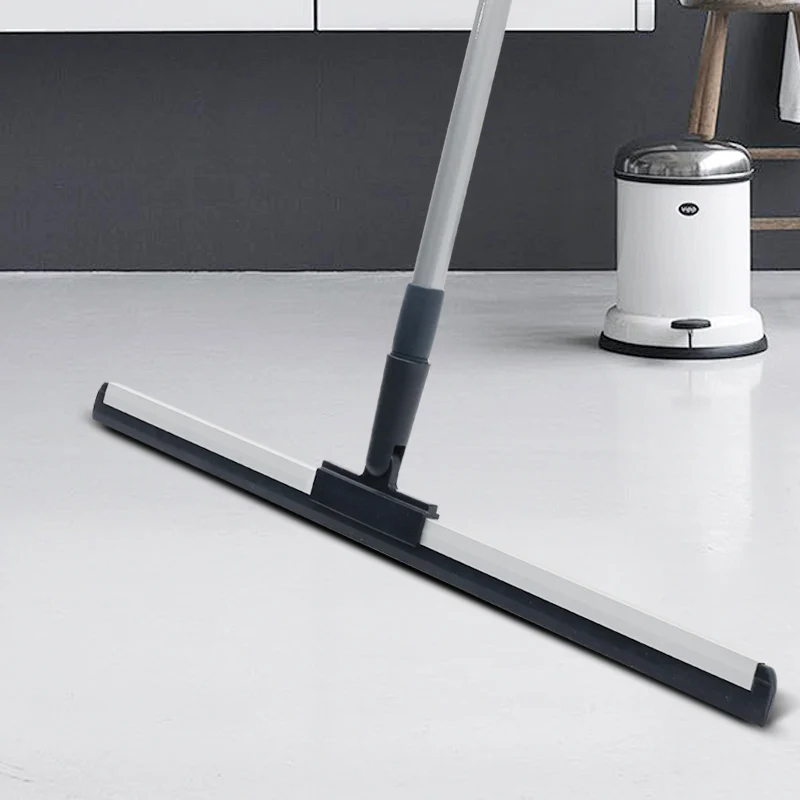 Multi-Functional Magic Broom Silicone Floor Squeegee Wholesale Bathroom Wiper with Extensional Handle for Cleaning and Scrapping