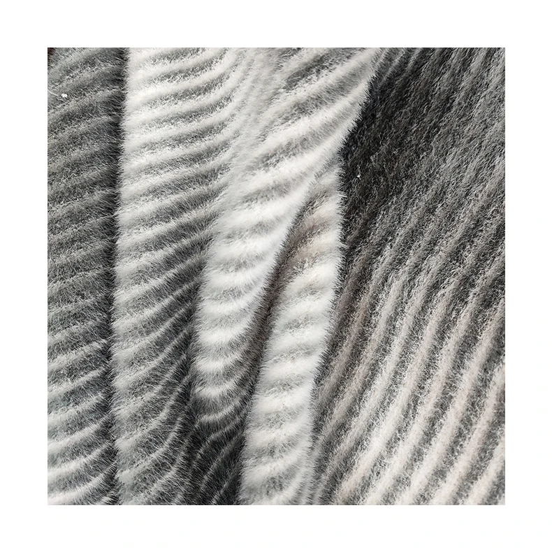 Super Soft Good Quality Solid Rabbit Short Faux Fur Coat Fake Fur Sherpa Fabrics