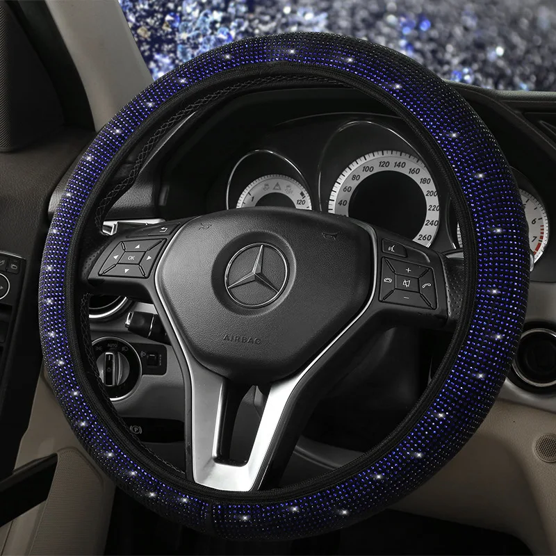 Универсальный чехол на руль для автомобиля Bling Women