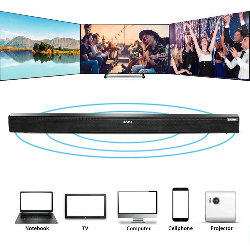 Китайская фабрика индивидуальная BT5.0 звуковая панель беспроводная ТВ-звуковая оптовая