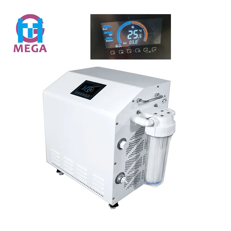 1.5 Hp 0.8Hp 0.75Hp Cold Plunge 1 Hp Ice Bath Chiller With Chiller Portable Ozone Pump Filter