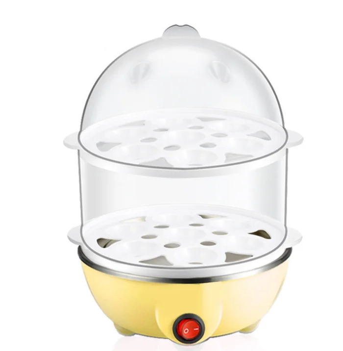 Wholesale quality cheap double layer 14 egg electric boiler egg steamer egg cooker