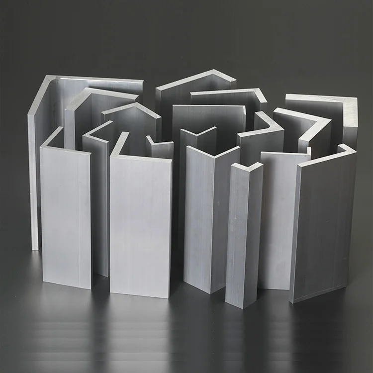 Bend Aluminium Angle Profile Extruded L shape Right Corner Angle Profile Roof Edge Trim Profile