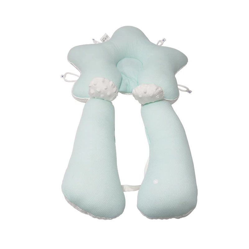 Multi-functional Soothing Styling Pillow New Detachable Design 1-3 Years Old Five-Pointed Star Shape for Both Sides