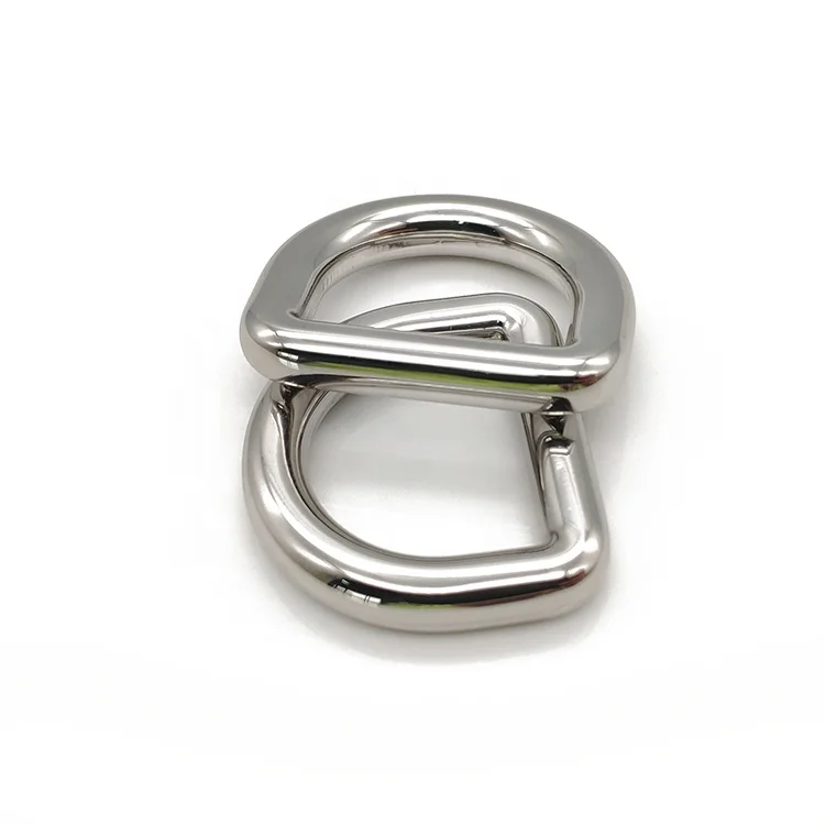 16mm hardware zinc alloy round wire d ring buckle for leather accessories webbing and bag handles