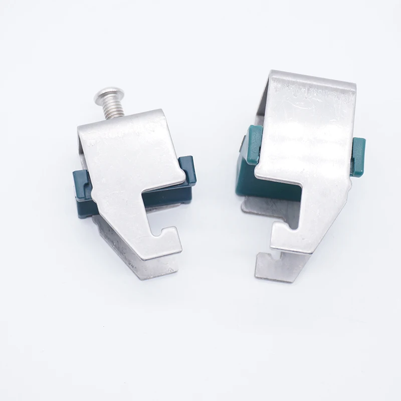 Stainless steel fiber optic cable clamp Pipe Clamp G clamp for channel steel or structural steel