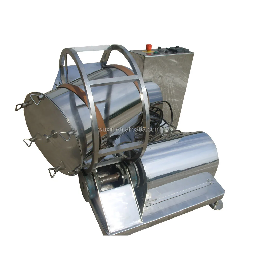 Automatic paint mixing machine used stainless steel drum tumbler mixer