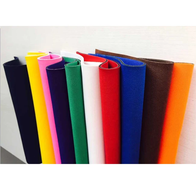 1.5mm 2.5mm Rubber Polyester Nylon OK Loop Fabrics Neoprene SBR Printed Neoprene Fabric
