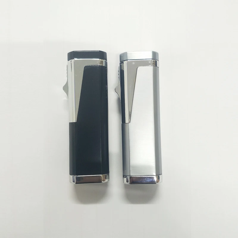 Top10 universal Torch butane gas refill 3 jet flame tobacco pipe cigar lighter