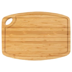 Hot Selling 11.75 inch Bamboo Cutting Board Mineral Oil Finished Bamboo Serving Board
