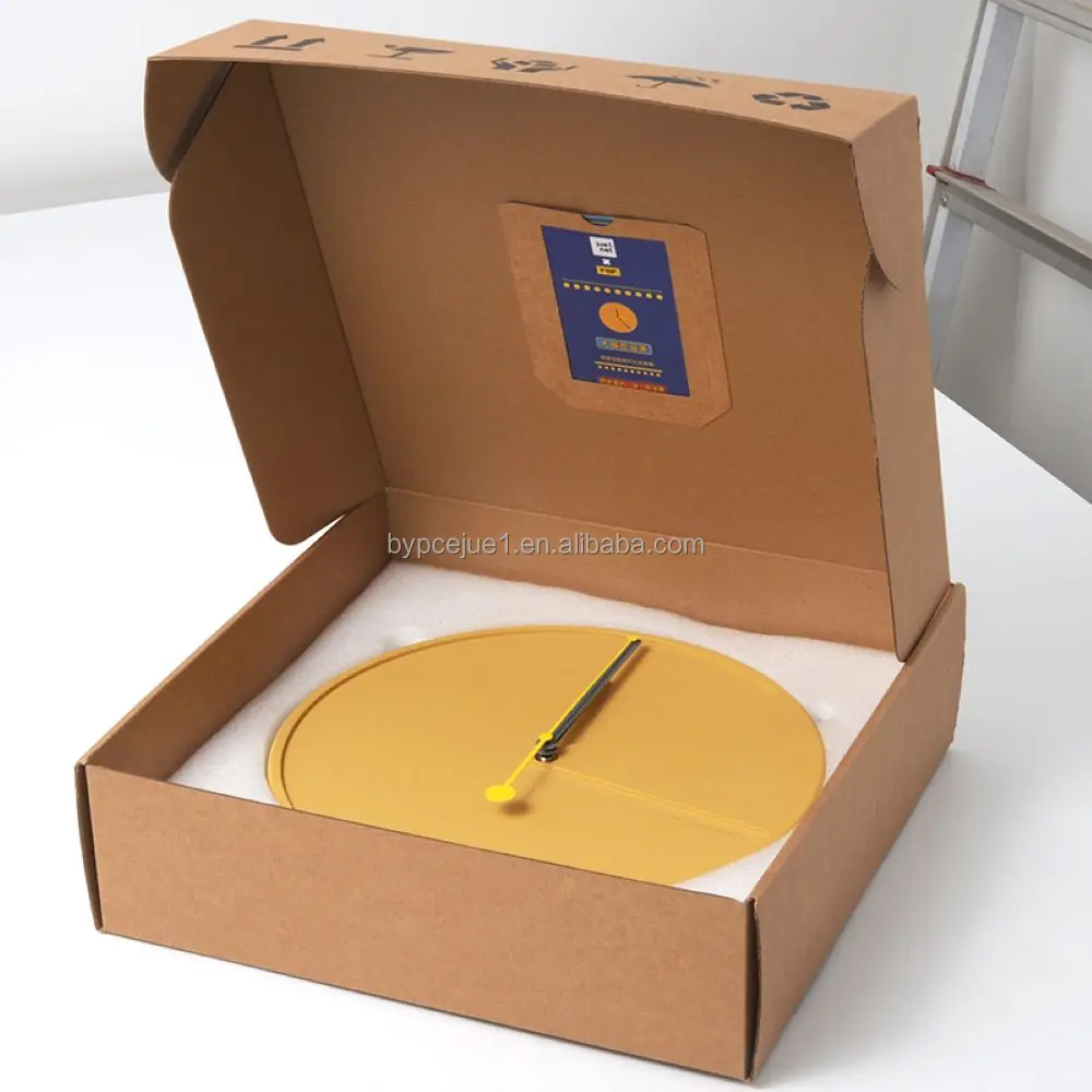 Luxury Customized Sign Concrete 3d Wall Clock Manufacturer Direct Sales Color Wall Clock for Home Decoration