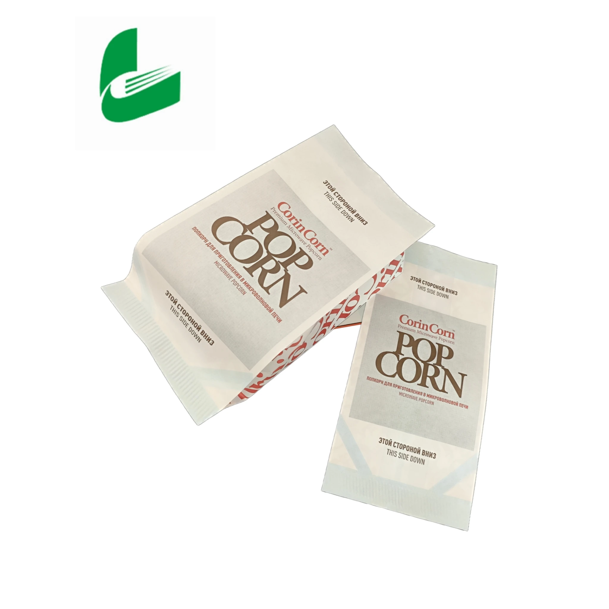 Craft Paper Bags Wholesale Microwave Popcorn Packaging Bags Kraft Paper 28-50gsm Sugar Free Bags