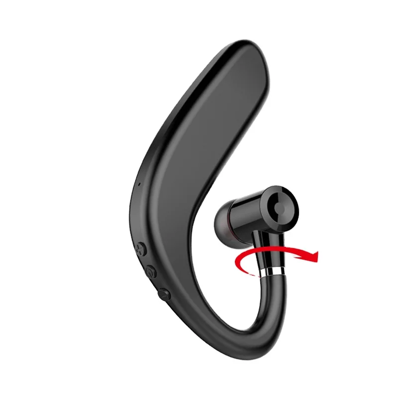 Ear-mounted stereo ultra long standby 180 degree rotary wireless business high sound Bluetooth headphones