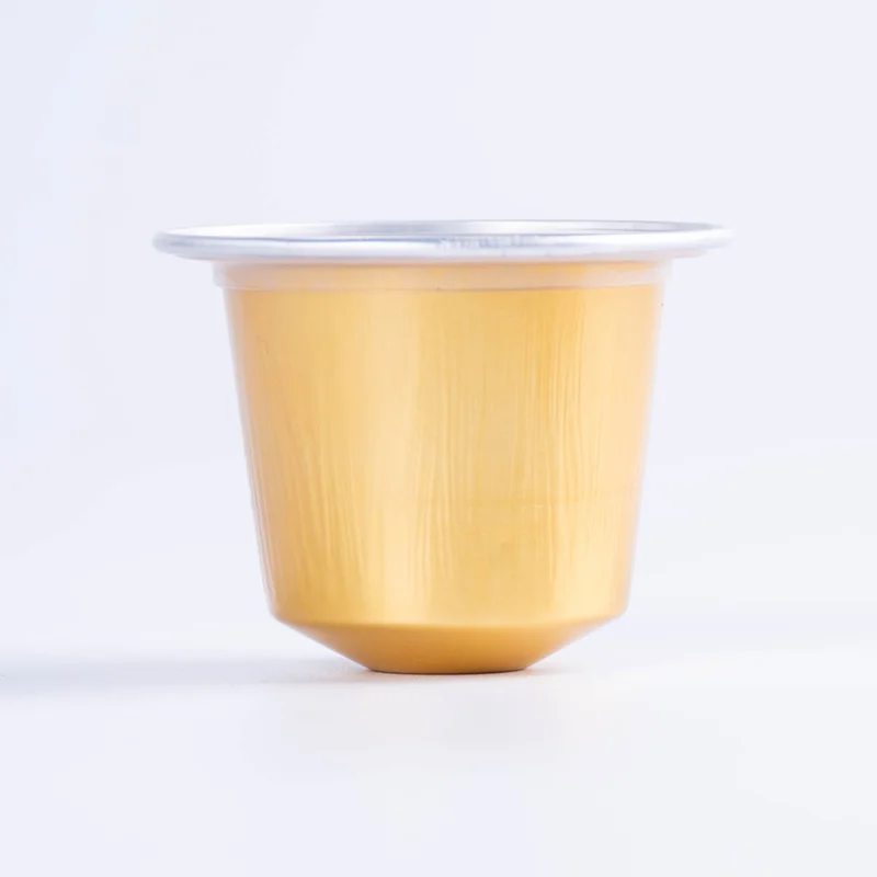 Hot Sales Colorful Nespresso Capsule/Empty Aluminum Foil Coffee Capsule