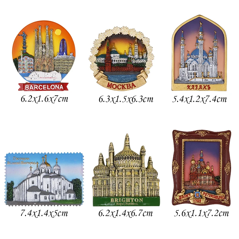 Redeco Wholesale Refrigerator Magnets 3D Fridge Magnet Custom Fridge Magnet