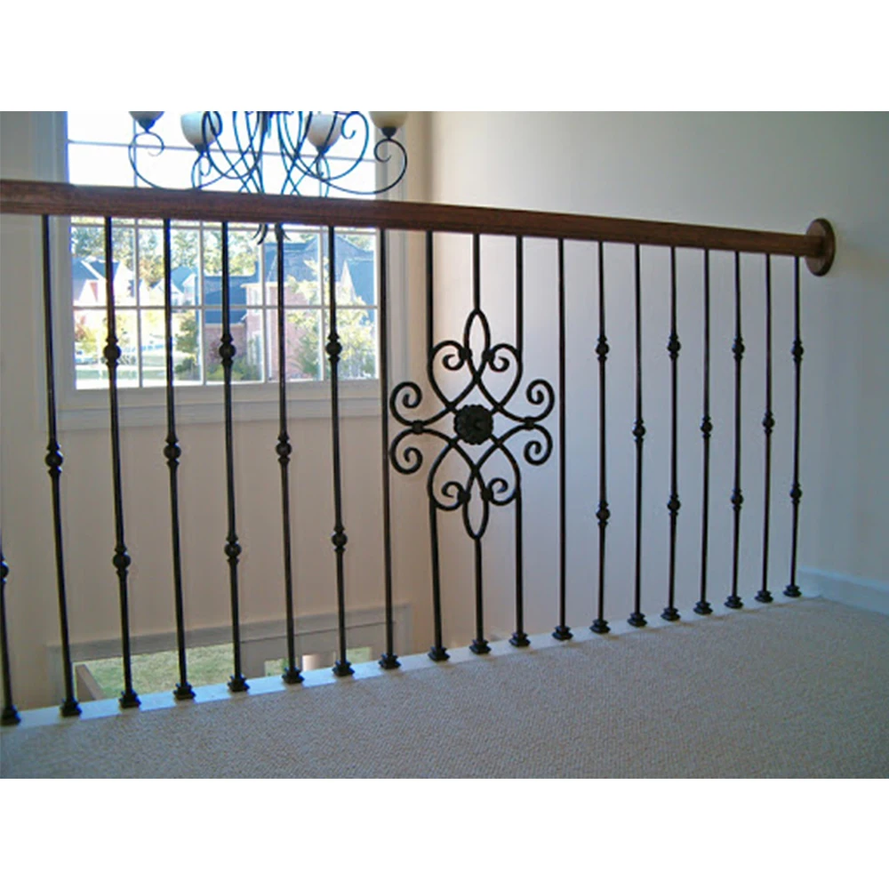 HUAART Wood Stair Baluster Spindles Newel Post Handrail High Quality Modern Stair Baluster Railing S Indoor