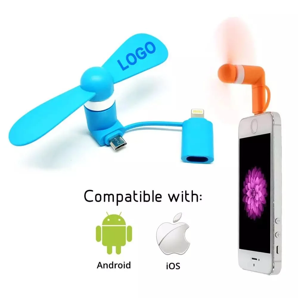 2020 Portable rechargeable fan electric small usb cooling fan  For iPhone Android mini usb fans
