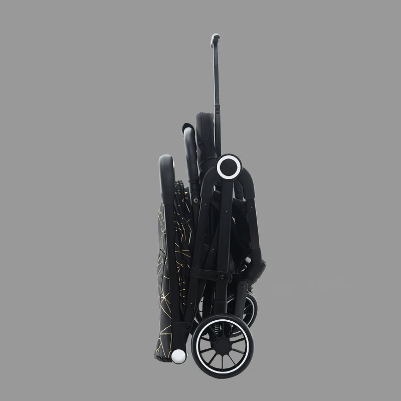 2023 New Wholesale custom baby carriage Aluminum Frame High View Lightweight Baby Strollers With Sleeping Bag Baby Strollers