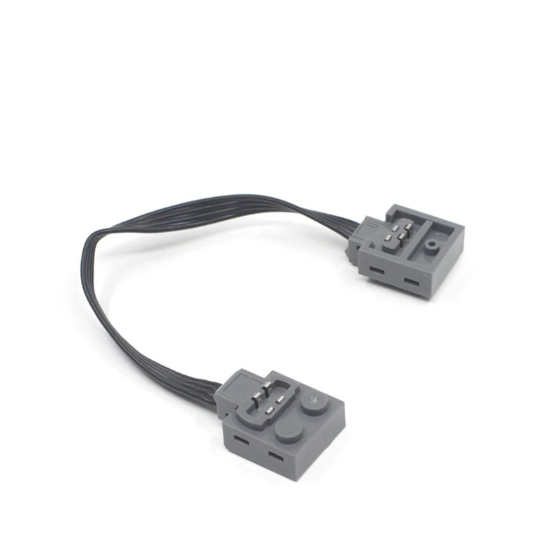 8886 Power Functions Connect cable buckle-type  Extension Wire 25CM Compatible With 9686 toy Set