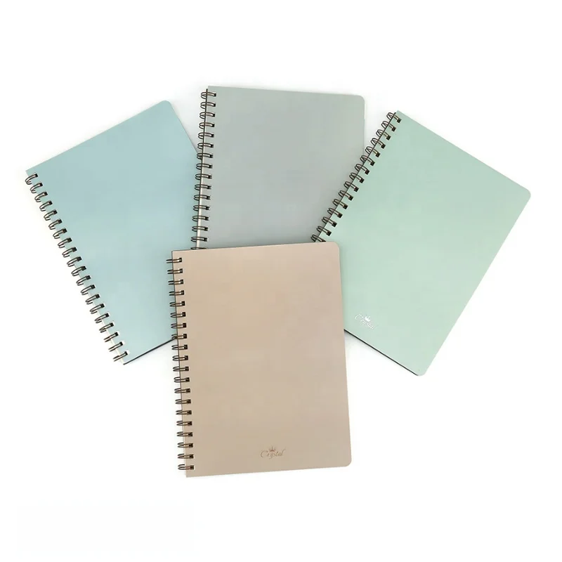 Wholesale Custom Printed Cover Notebook Spiral Wire O Ring Binding Book Journals