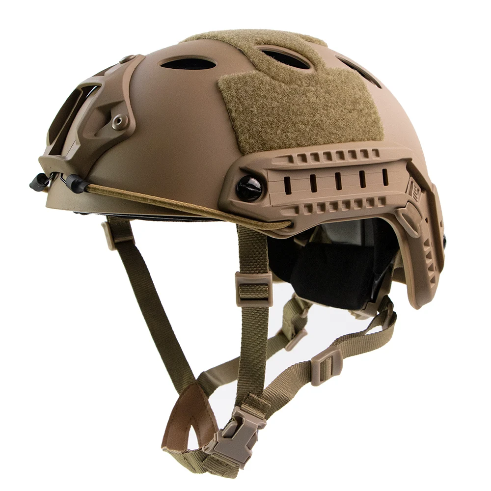 FAST PJ HELMET Sports Tactical Helmet Bump Helmet Tan