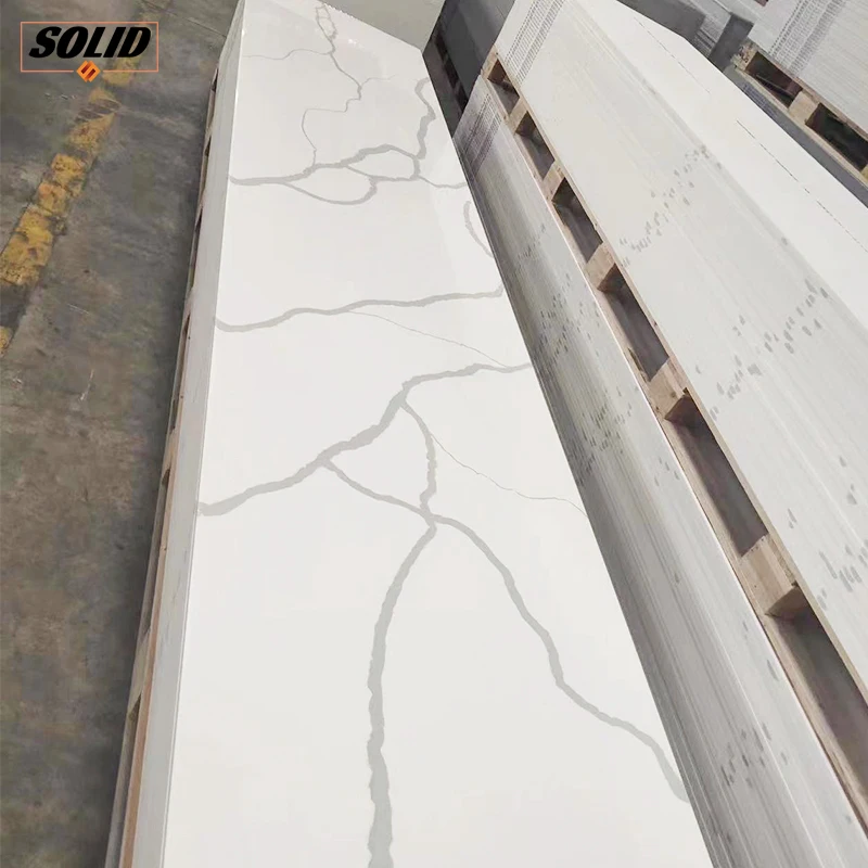 Acrylic Solid Surface Marble Panel Artificial Stone Sheet 6-30mm Thickness For Kitchen Countertop