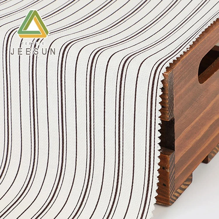 56/57 дюймовая широкая Экологически чистая стильная полосатая плетеная ткань lyocell для платья