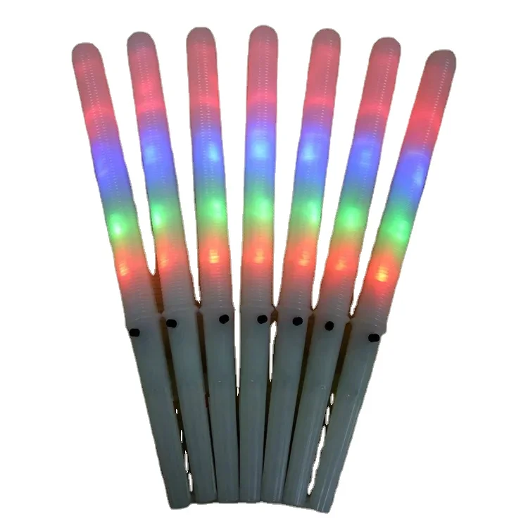 Оптовая продажа пластиковый хлопок конфеты светодиодный свет stick