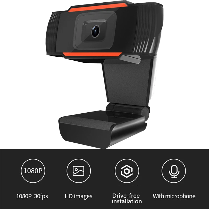 USB 1080P Автофокус Full HD веб-камера с микрофоном портативных ПК компьютер камера для видео