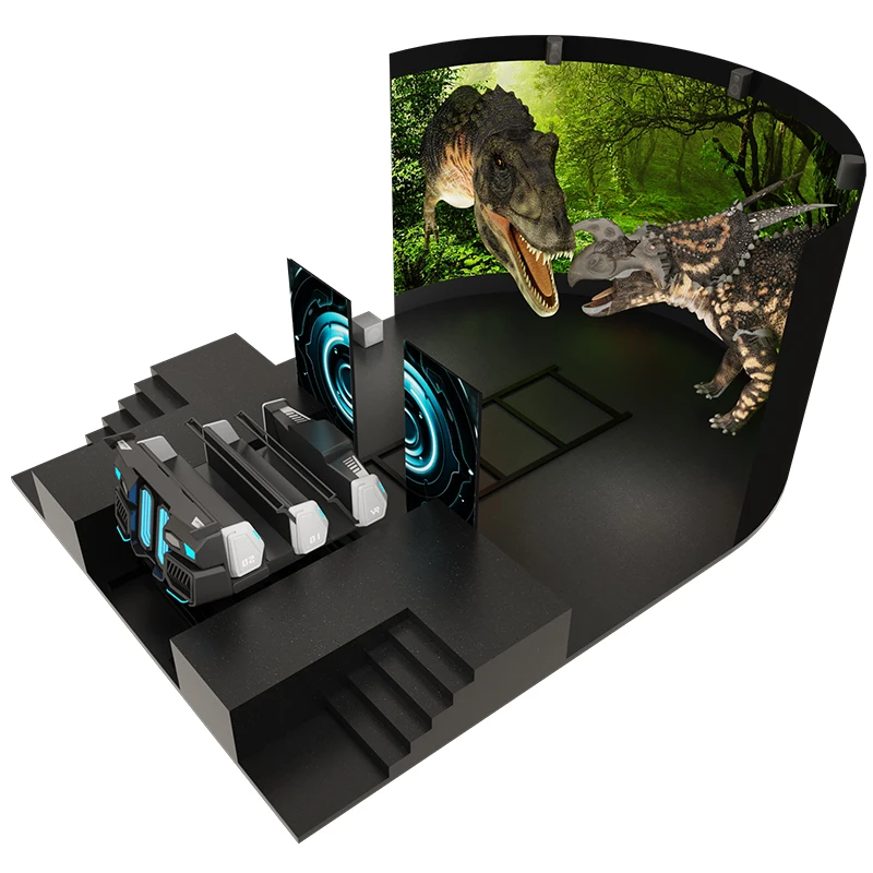 Oculeap Naked eye 3D Cinema vr/ar/mr equipment 5D 7D 9D 12D Customized Virtual Reality VR Cinema New Technology Flying Cinema