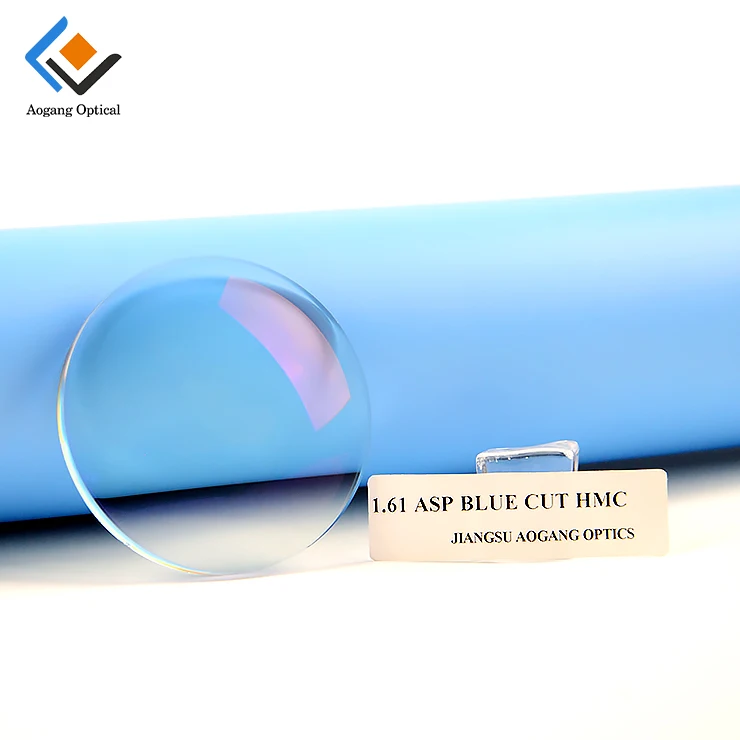 Factory 1.61 UV420 HMC EMI Blue Cut /Blue block lenses optical lens