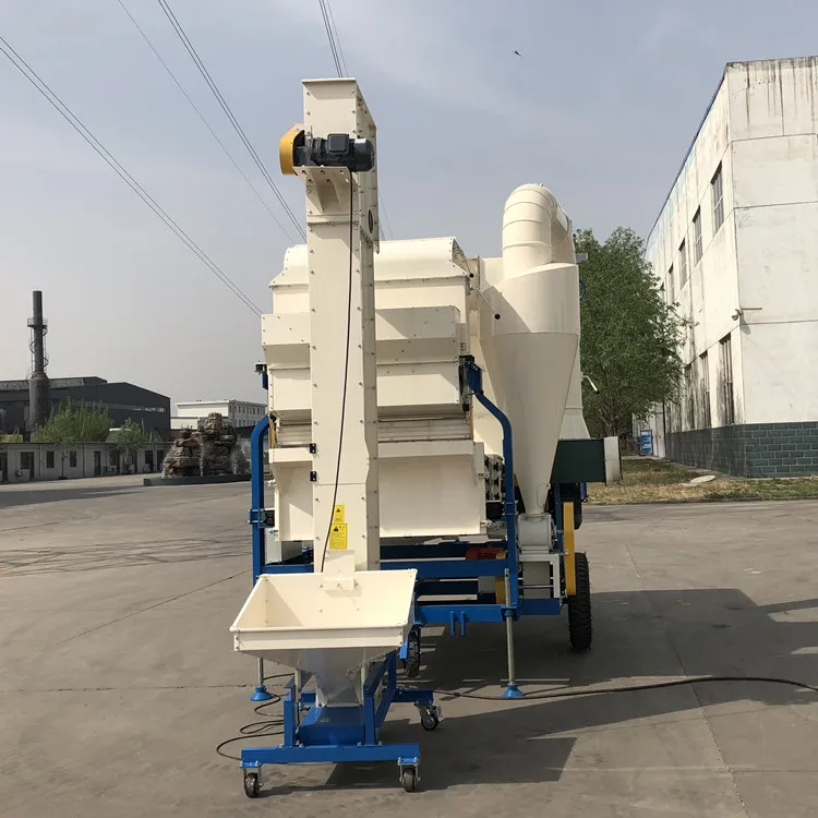 sorghum rice simsim maize barley soybean grain cleaning machine