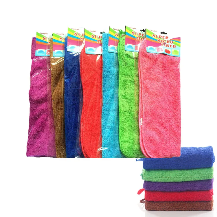 40x40 Wholesale Colorful Car Detailing 100% Microfiber Micro fiber Cleaning Cloth Microfiber Towels  Cleaning Cloth
