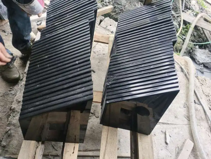 High Quality China Black Nero Marquina Marble With White Veins the most cheapest black marble  floor tile cladding tile stair