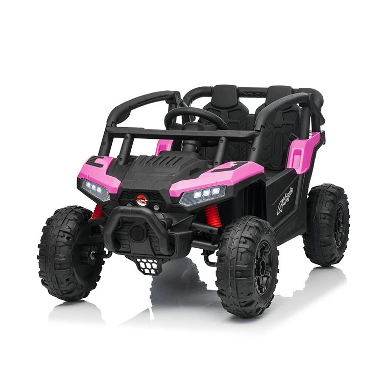 Newest 12V Electric UTV Buggy High Quality Kids Ride-on 4x4 Wheel Vehicle with Remote Feature Off-Road Car