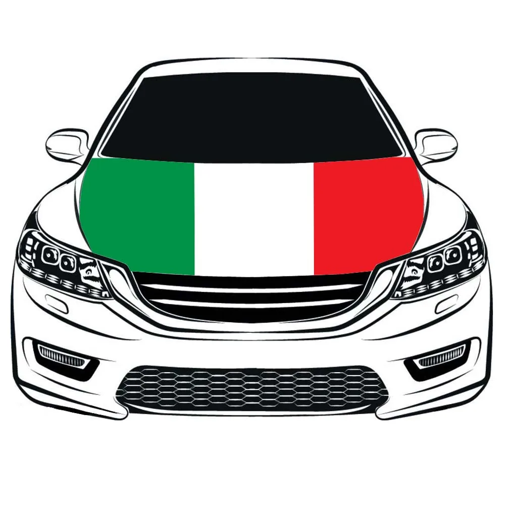 Cheap Custom Made Car Engine Hood Cover Car Flags