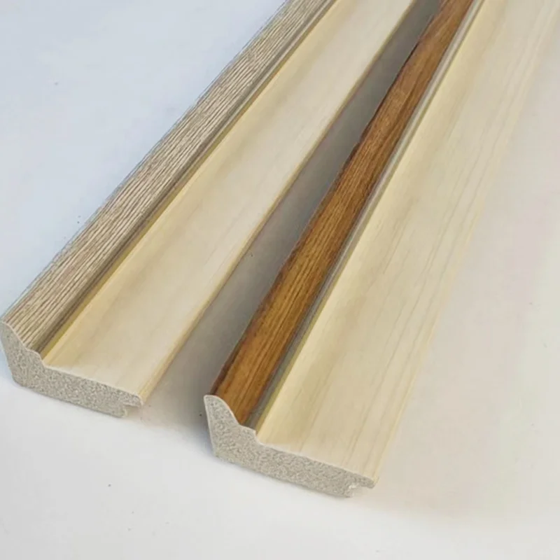 2023 New Modern Wood Texture PS Polystyrene Picture Photo Frame Stick Moulding