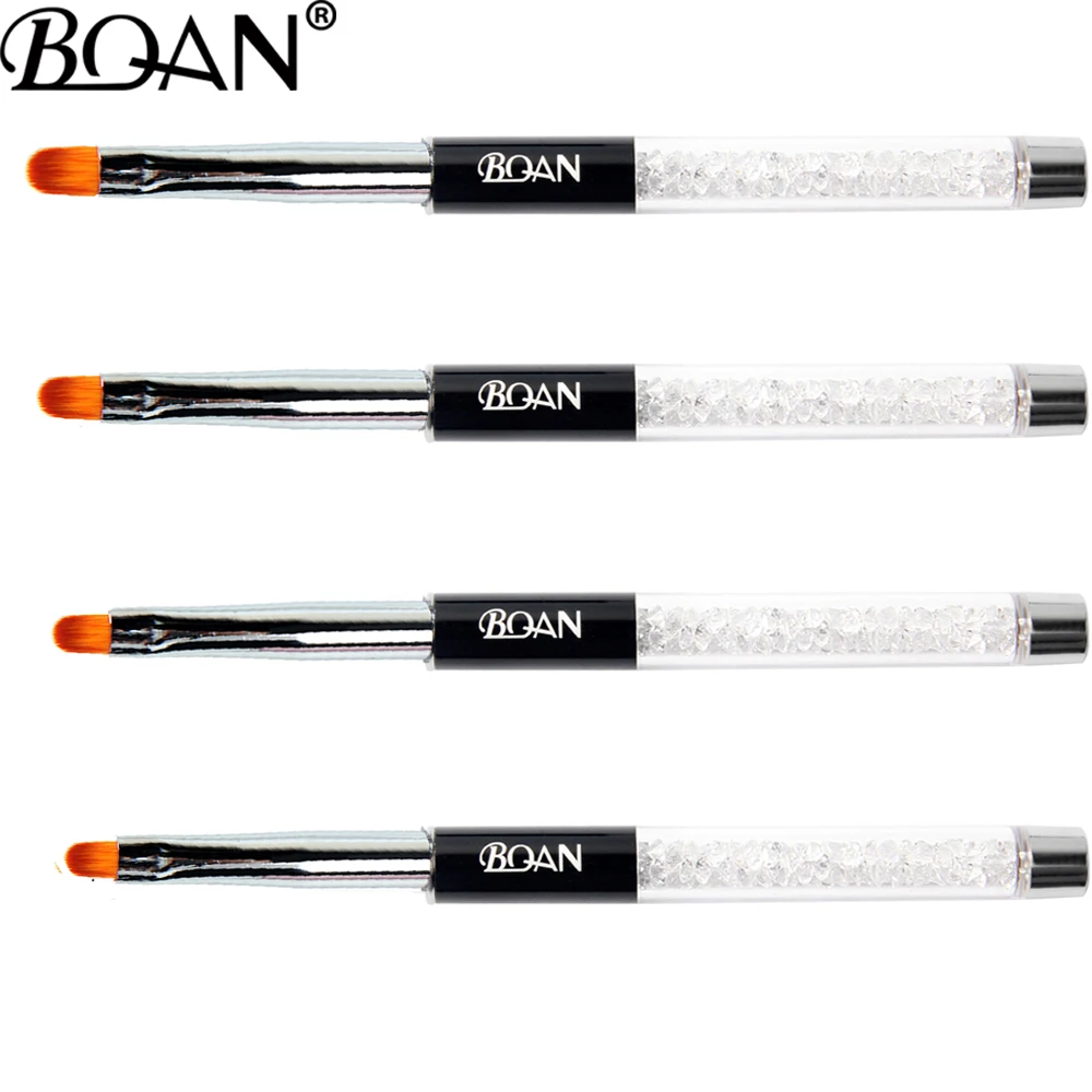 UV Gel Brush Liner Painting Acrylic Drawing Brush for Nails Rhinestone Handle Manicure Nail Art Tool