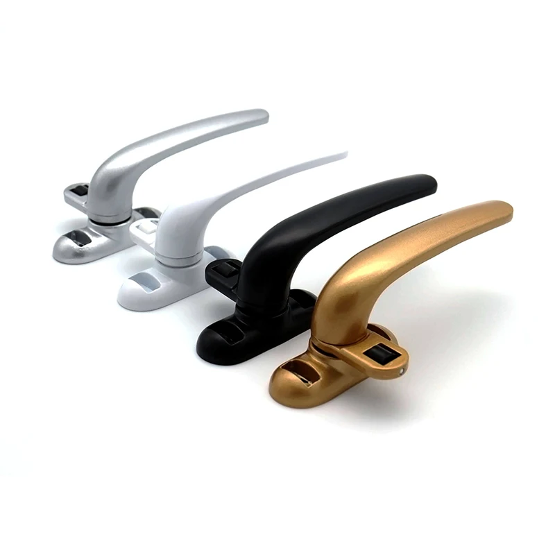 Factory direct sell Main Door Window Handle Design Modern Black Lever Door Handle