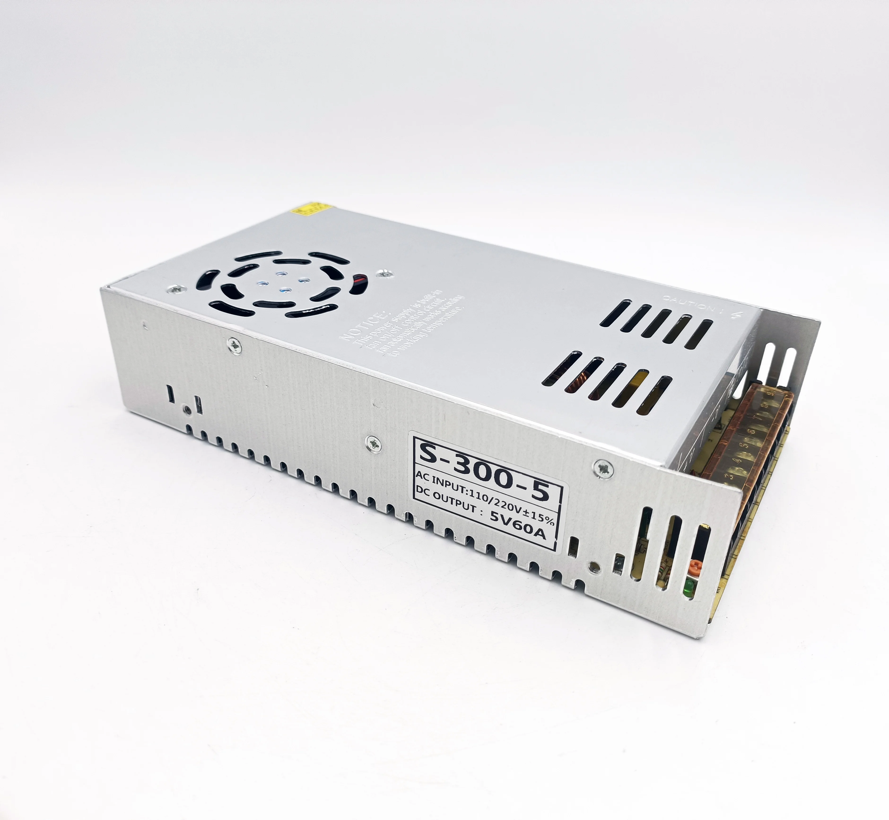 Factory directly sell 110/220VAC To DC 5v 60a 300w switching power supply