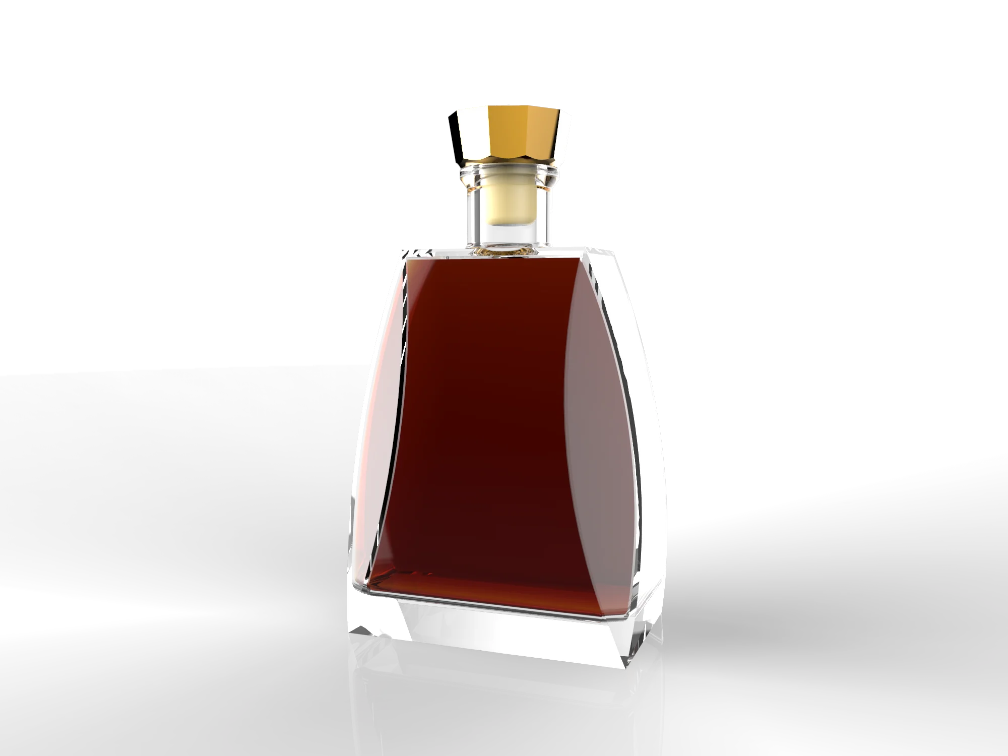 Factory Customized 1000Ml 750Ml 500Ml Liquor Spirits Bottle For alcohol Vodka Gin Whiskey Tequila Glass Bottle
