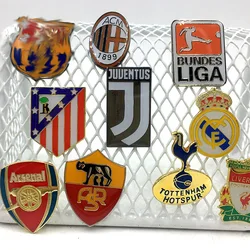 Custom Football Metal Pin Badge Football Commemorative Birthday Gift Metal Crafts With World Cup