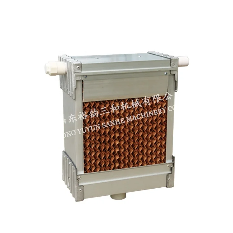 Cooling Pad Wall Wet Curtain Honeycomb Evaporative Cooling Pad for Air Cooler Air Conditioner Cooling System Poultry Greenhouse