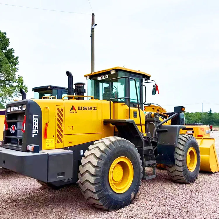 Good Performance Mini Used Loader Shandong SDLG LG956L Second Hand Wheel Loading Machine for Sale