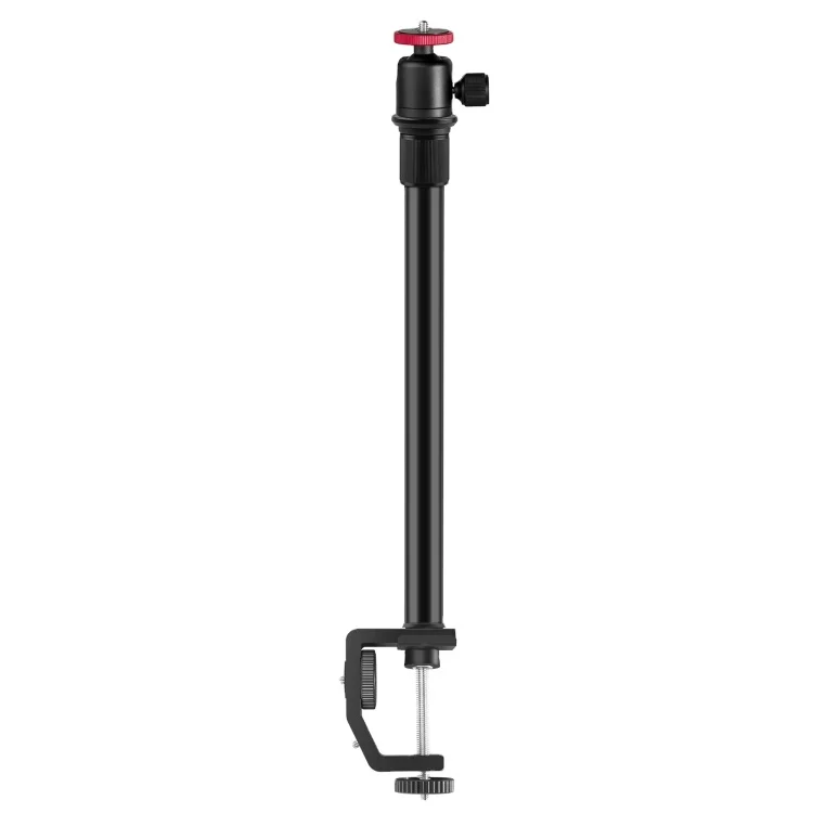 New PULUZ Camera Extension Central Shaft Rod C Clamp Mount Light Stand Monopod Holder Desktop with