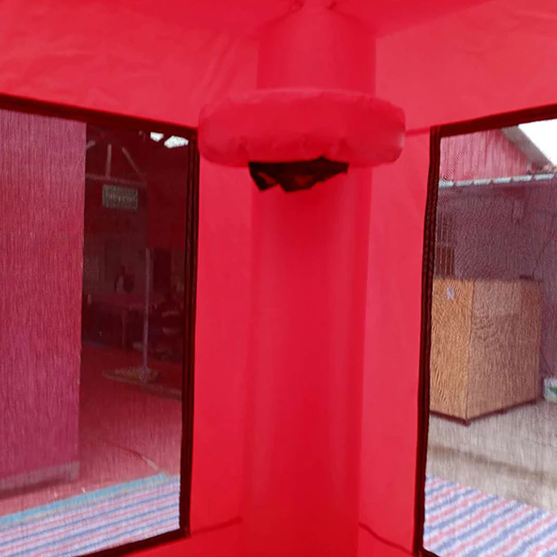 Надувная пожарная станция прыгающий дом с водной горкой автомобиль надувной замок комбо