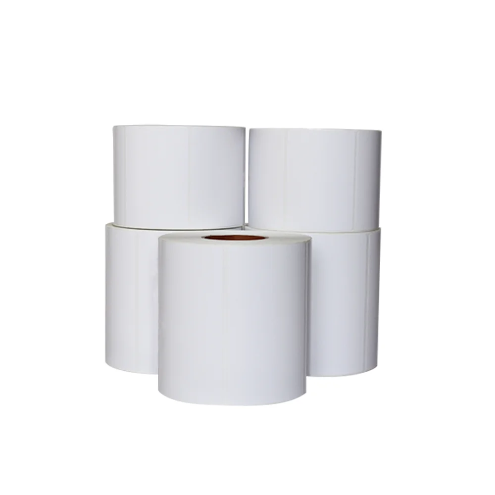 waterproof scratch resistance freezing direct thermal PP self adhesive label stickers