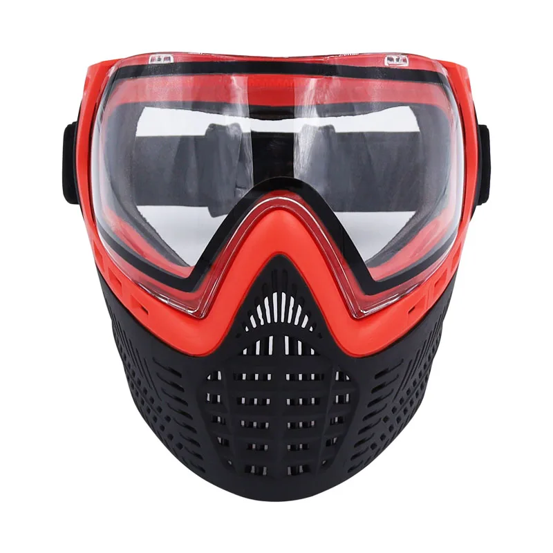 Comfortable and Soft Full Face Protective Thermal Anti-Fog Paintball Mask Goggle
