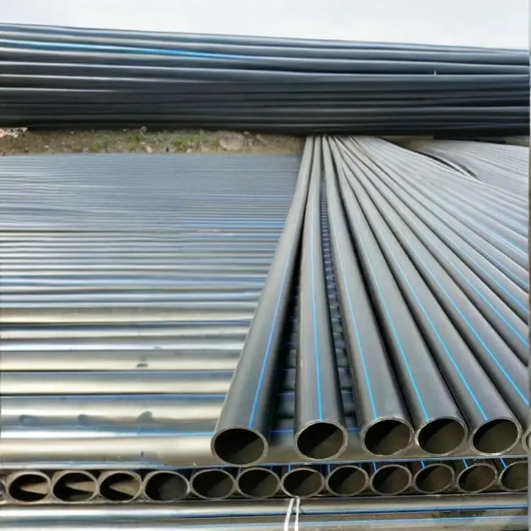 Pe100 Pies 10bar 75mm For Agricultural Irrigation In Coils Black Quick Shipping